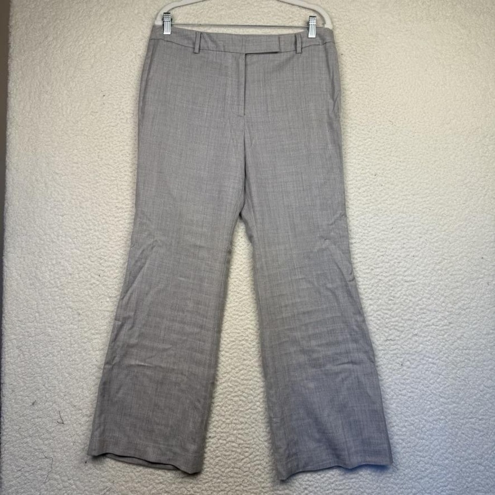 Talbots Heritage Pants Womens 12 Petite Wool Blend Dress Slacks Classic Career